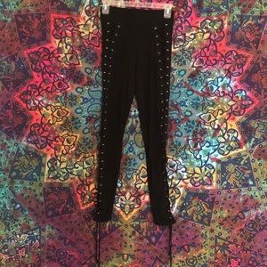 Topshop Corset Style Leggings